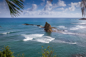 Picture 3 - island off the east coast of Dominica.